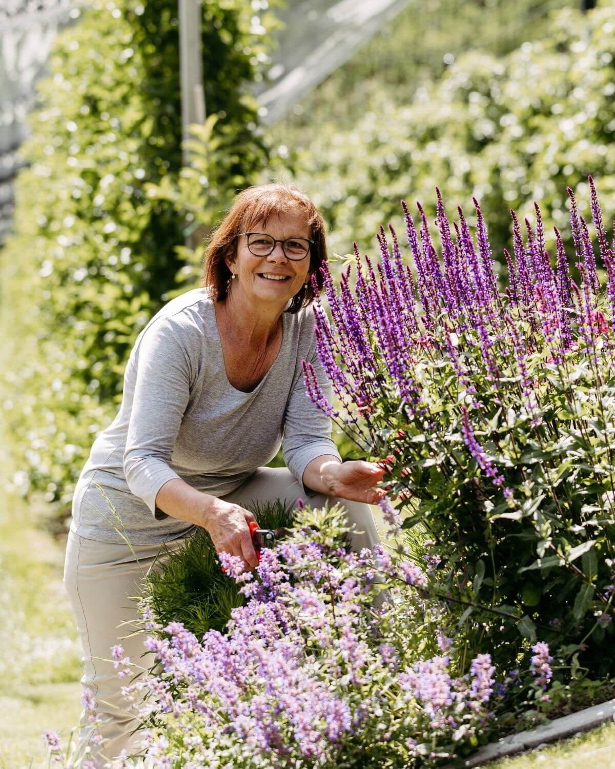 bauerin erika urlaub algund gartenanlage untermair hof suedtirol